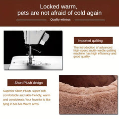 Bear Paw Shape Dog Cushion Bed Warm Small Pet Bed