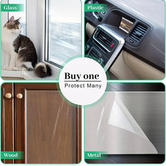 Dog Scratch Door Protector - Anti Dog Scratch Guard - Clear
