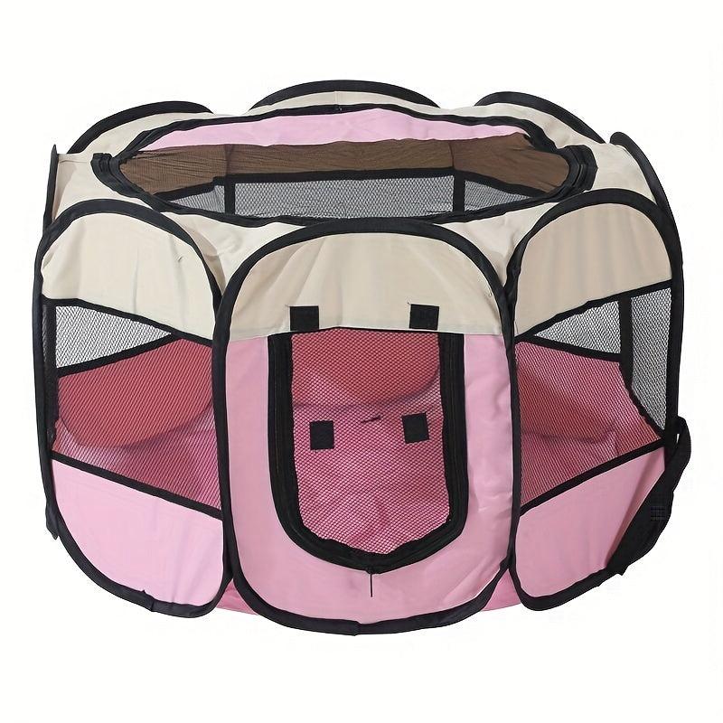 Foldable Pet Playpen Indoor for Dogs Cats Rabbits
