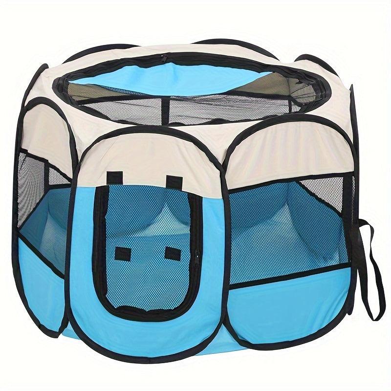 Foldable Pet Playpen Indoor for Dogs Cats Rabbits