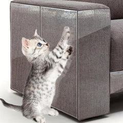 5pcs Cat Furniture Protector Tape Double Sided Scratch Deterrent for Couch Sofa