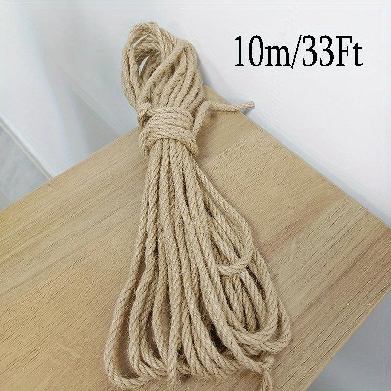 33ft Jute Rope Cat Scratching Post u2013 Refurbish Furniture & Entertain Cats