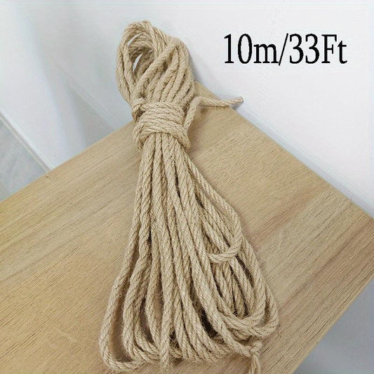 33ft Jute Rope Cat Scratching Post u2013 Refurbish Furniture & Entertain Cats