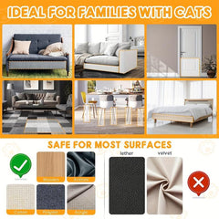 5pcs Cat Scratch Furniture Protectors For Sofa Doors