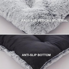 Soft Plush Dog Bed Mat for Medium and Small Dogs