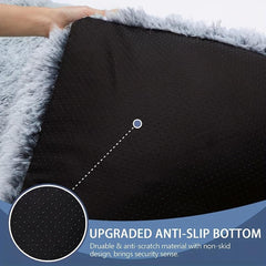 Soft Plush Dog Bed Mat for Medium and Small Dogs