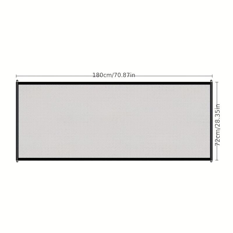 Dog Mesh Gate Portable Safety Fence Indoors