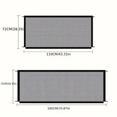 Dog Mesh Gate Portable Safety Fence Indoors