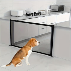Dog Mesh Gate Portable Safety Fence Indoors