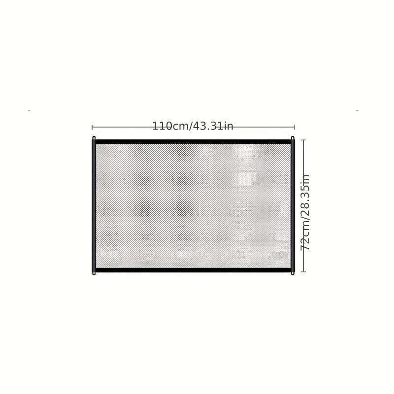 Dog Mesh Gate Portable Safety Fence Indoors