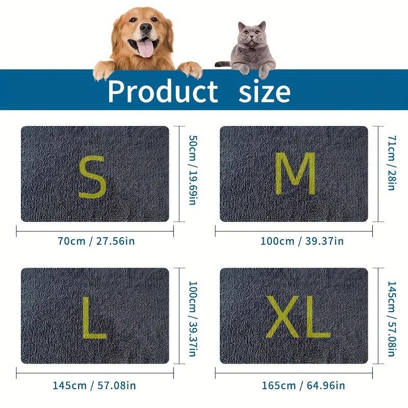 Waterproof Pet Blanket for Bed Couch Sofa Warm Flannel Sleep Dog Cat