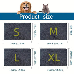 Waterproof Pet Blanket for Bed Couch Sofa Warm Flannel Sleep Dog Cat