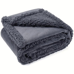 Waterproof Pet Blanket for Bed Couch Sofa Warm Flannel Sleep Dog Cat