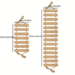 Cat Ladder Bridge Pet Furniture Sisal Soft Ladder Kitten Toy
