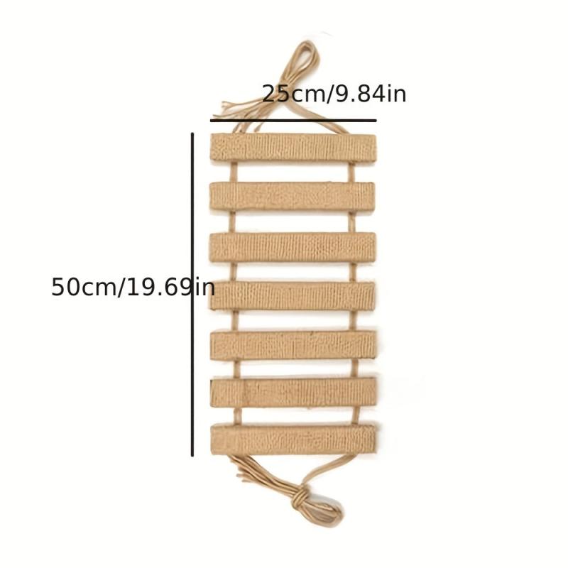 Cat Ladder Bridge Pet Furniture Sisal Soft Ladder Kitten Toy
