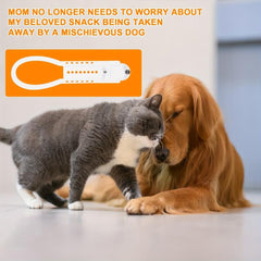 Adjustable Pet Door Latch with Retractable Nails