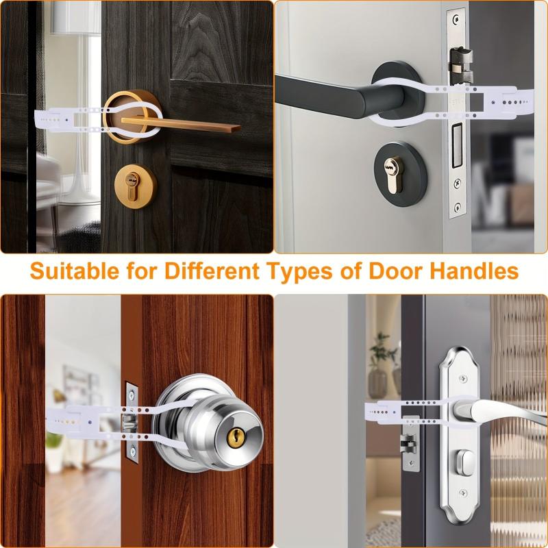 Adjustable Pet Door Latch with Retractable Nails