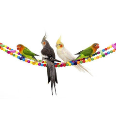 Bird Ladder & Swing Set Chewing Toys for Budgies Cockatiels Other Birds