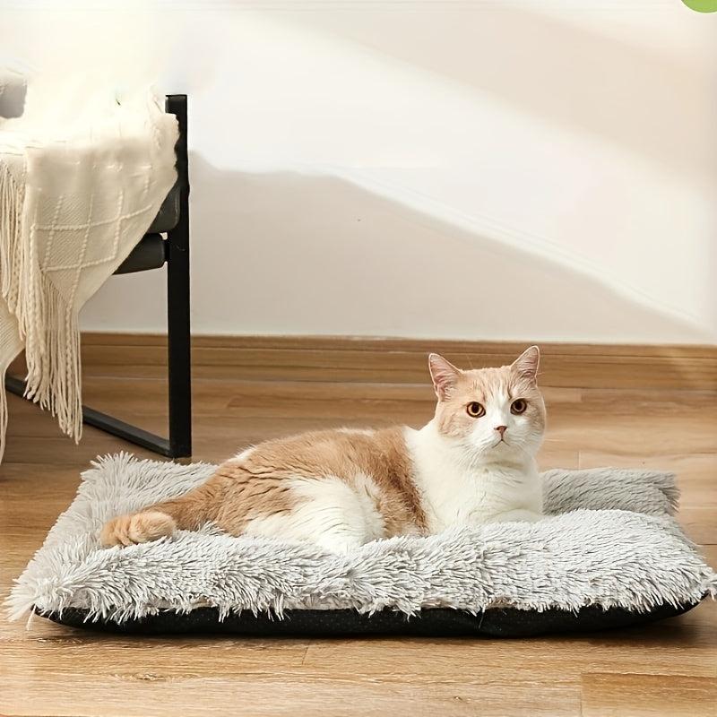 Removable/Washable Pet Mat Dog Sleeping Mat Winter Warm Dog Bed Cat Sleeping Mat