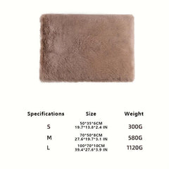 Removable/Washable Pet Mat Dog Sleeping Mat Winter Warm Dog Bed Cat Sleeping Mat
