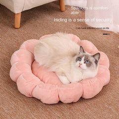 Plush Kitten Beds Adjustable Pet Bed Comfort And Soft Cat Bed