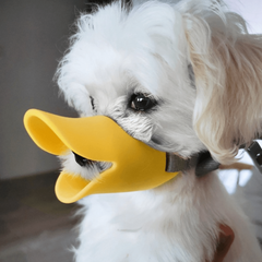 Silicone Dog Muzzle Anti Bite Duck Mask for Small Pets
