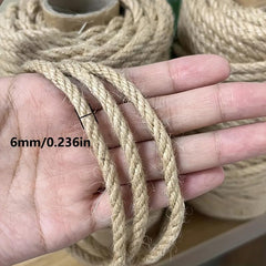 50m Cat Scratching Rope Jute Sisal Hemp Replacement Protector