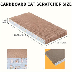 Cat Cardboard Scratcher for Indoor Cats