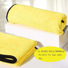 Soft Pet Bath Towels & Dog Blankets - Absorbent for Drying & Snuggling