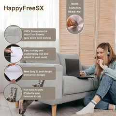 Cat Scratch Deterrent Tape Double Sided Anti Scratching Sticky Tape