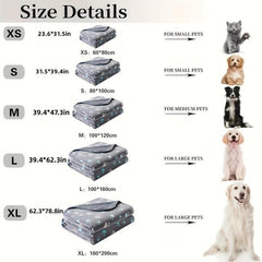 Waterproof Dog Blanket Thickened Cage Mat