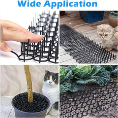 12pcs Pet Deterrent Mat for Cats - Keep Furniture Safe with Scat Mat Spikes