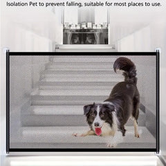 Portable Pet Isolation Net Dog Safety Gate