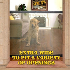 Portable Pet Isolation Net Dog Safety Gate