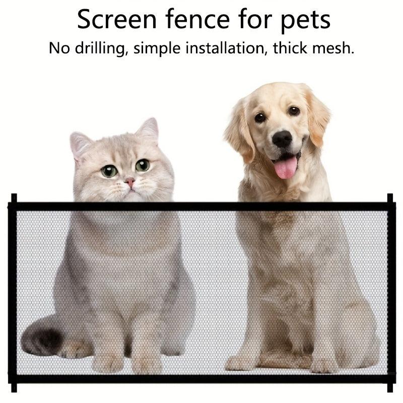 Portable Pet Isolation Net Dog Safety Gate