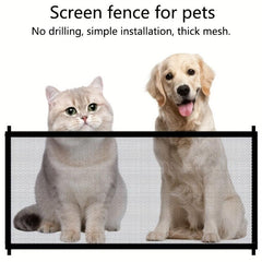 Portable Pet Isolation Net Dog Safety Gate