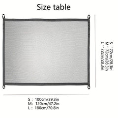 Portable Pet Isolation Net Dog Safety Gate