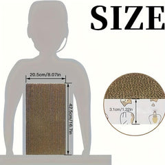 2pcs Cardboard Cat Scratcher Protect Furniture Keep Cat Happy