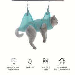 Pet Grooming Hammock for Small and Medium Cats