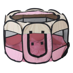 Portable Pet Playpen For Dogs Cats Rabbits Indoor Outdoor