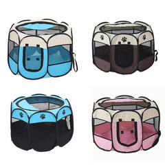 Portable Pet Playpen For Dogs Cats Rabbits Indoor Outdoor
