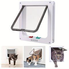 Two Way Pet Door for Cats and Dogs