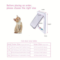 Two Way Pet Door for Cats and Dogs