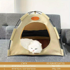 Portable Foldable Pet Tent for Outdoor Safety & Comfort