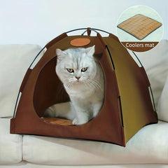 Portable Foldable Pet Tent for Outdoor Safety & Comfort