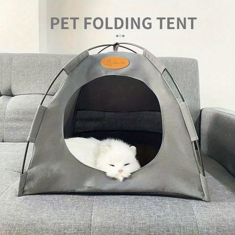 Portable Foldable Pet Tent for Outdoor Safety & Comfort