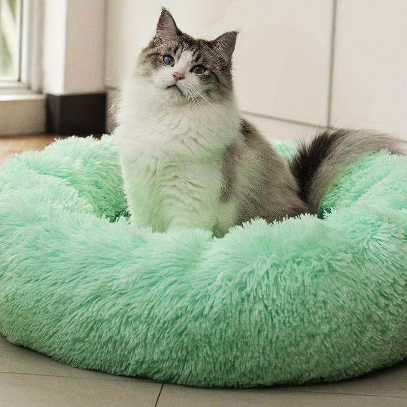 Warm Plush Dog Blanket Bed Mat Faux Fur Dog Throw Blanket