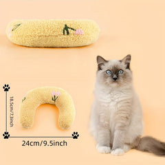 3pcs Soft Plush Cat Calming Pillow Pet Sleeping Cushion