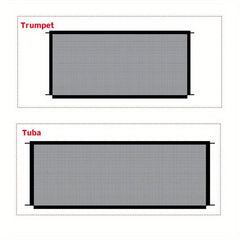Pet Dog Gate Network Fence Stairs Folding Breathable Mesh Enclosure