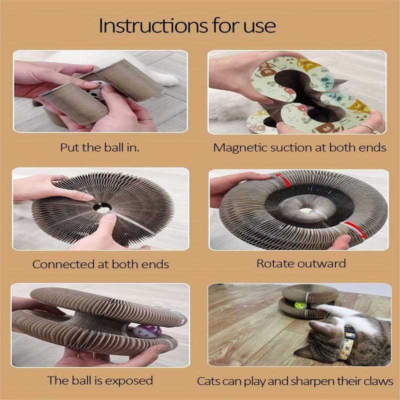 Cat Scratching Board Cat Scratcher DIY Cat Nest Cat Scratch Board Toys